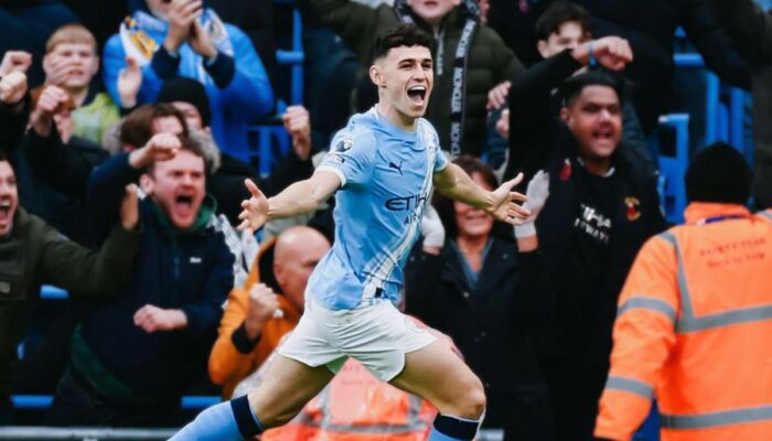 Erling Haaland Patah! Phil Foden Cetak Dua Gol, Manchester City Kalahkan Leeds 3-2