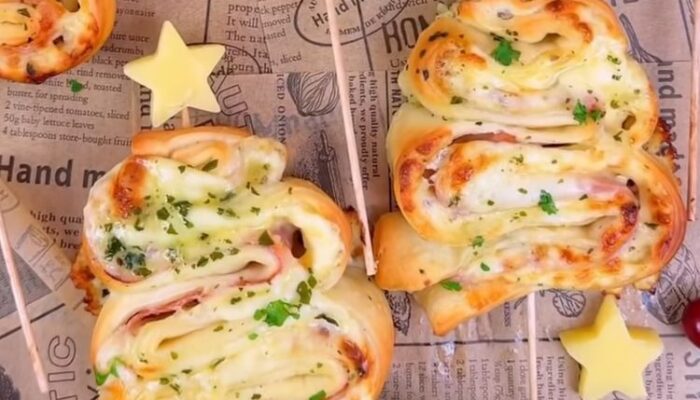Resep Camilan Natal Viral: Pohon Natal Kriuk dari Adonan Pizza, Cantik dan Gurih untuk Finger Food