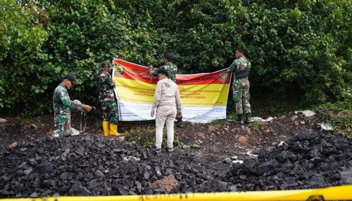 Pemerintah Tutup 3 Tambang Ilegal di Sumsel, 1.430 Ton Batu Bara Disita