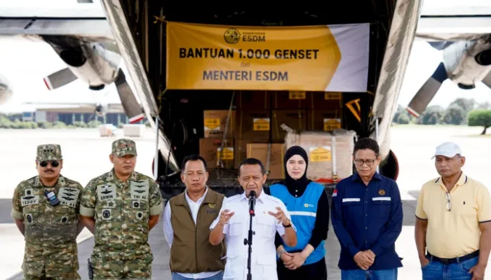 Bantu Warga PascaBanjir, Menteri ESDM Kirim 1.000 Genset dan 3.000 Kompor Gas ke Aceh dan Sumatra