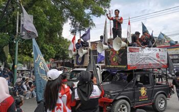 1.500 Buruh Garut Serbu Rapimnas KSPSI AGN 2025 di Istora Senayan