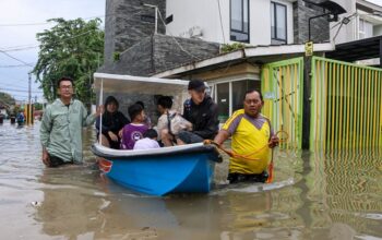 Update banjir Jakarta: Genangan mencapai 35 RT dan 23 jalan, terbanyak di Jakbar dan Jakut